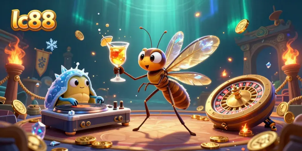 Engage with lc88's vibrant casino world featuring unique characters and rich gaming elements