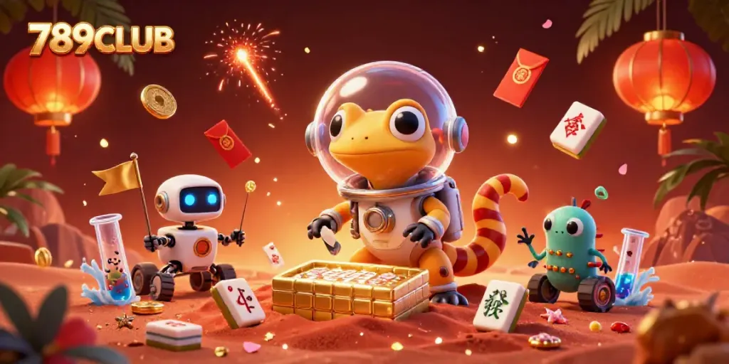 Experience thrilling gameplay in 789CLUB with Martian elements and casino games.