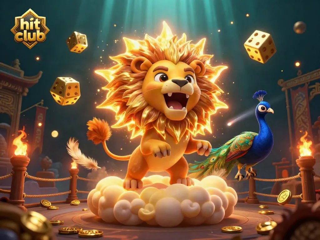 Experience the thrill of hit club with vibrant casino elements and dynamic 3D characters in action.