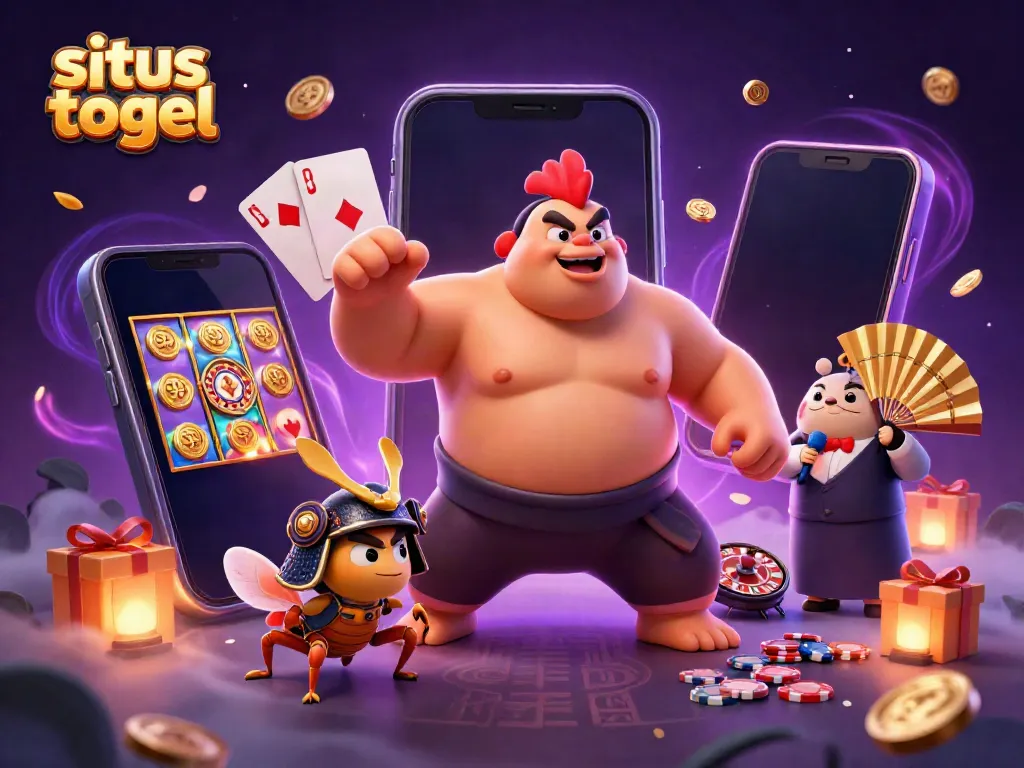 Engage with situs togel as a sumo wrestler rooster, fierce samurai cricket, and announcing tanuki embodying the thrill of lottery gaming.