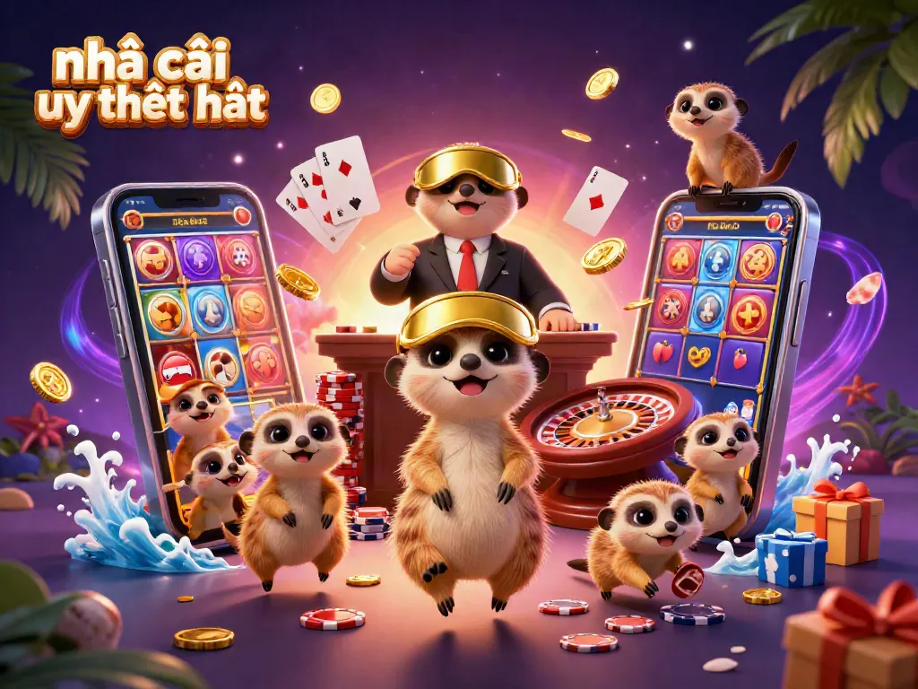 Play immersed in the vibrant atmosphere of nhà cái uy tín nhất with a lively meerkat casino operation.
