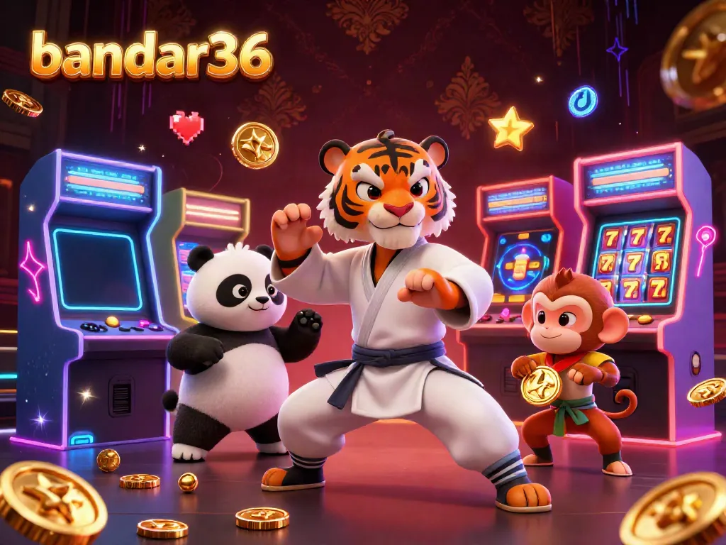 Menangkan jackpot di bandar36 dengan pemimpin kung fu dan muridnya di slot gacor penuh warna.